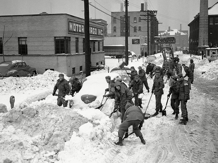 Photos historiques: Une photo historique de Cleveland en 1950.