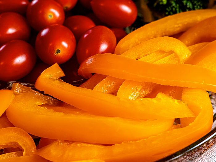 Les collations aux légumes font partie des aliments mauvais pour la santé.