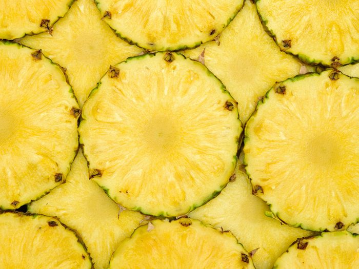 Alimentation: de l’ananas qui gèle la langue.