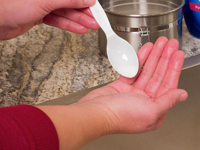  Nettoyer la maison: du sucre pour des mains propres.