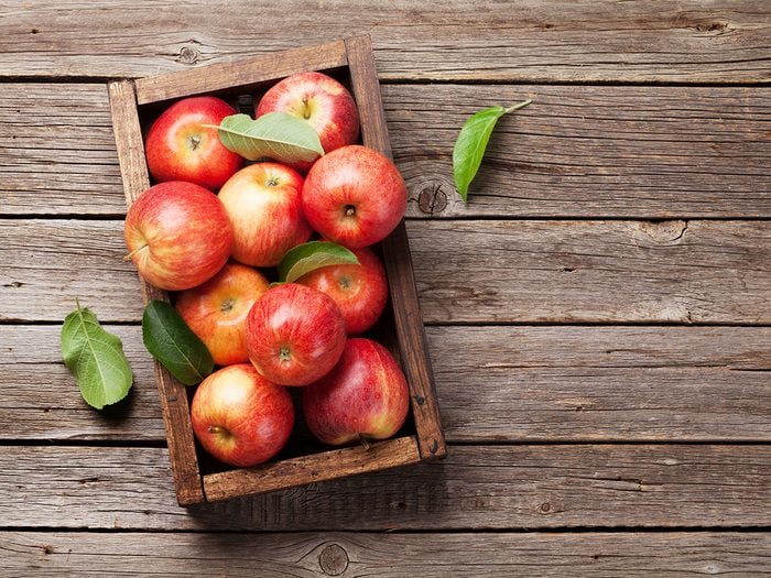 Maigrir sans se priver c'est possible en consommant des pommes.