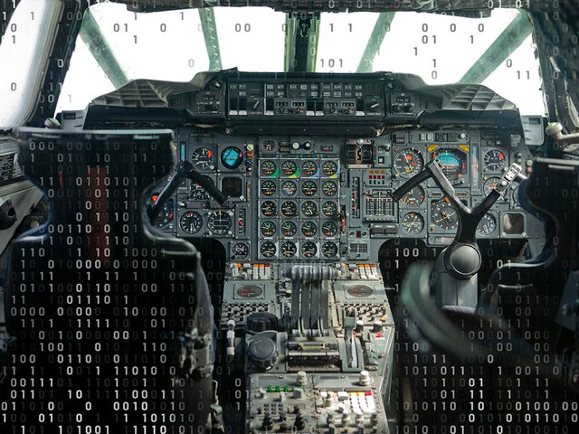 Voyage virtuel: entrez dans un avion emblmatique.