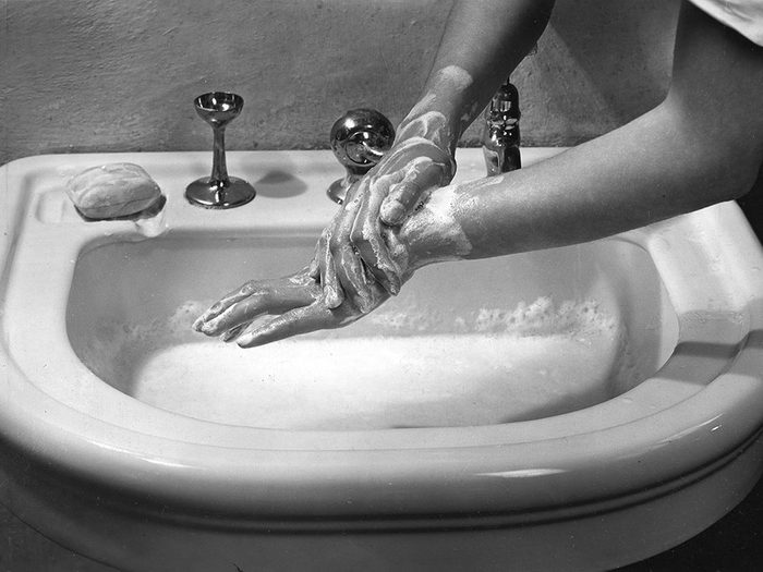 Lavez-vous les mains pour une meilleure hygiène.