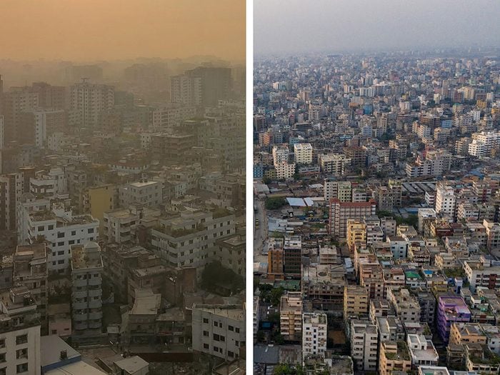 Dhaka, au Bangladesh, est l'une des villes les plus polluées.