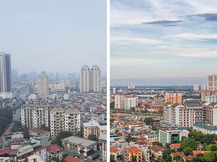 Hanoi, au Vietnam, est l'une des villes les plus polluées.