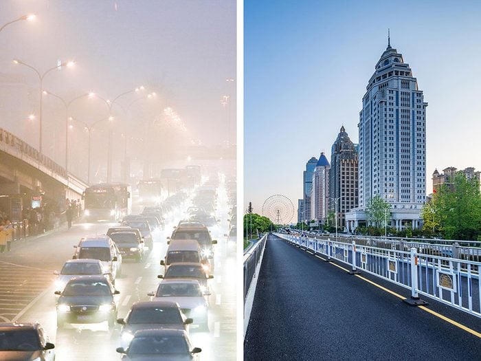 Pékin, en Chine, est l'une des villes les plus polluées.