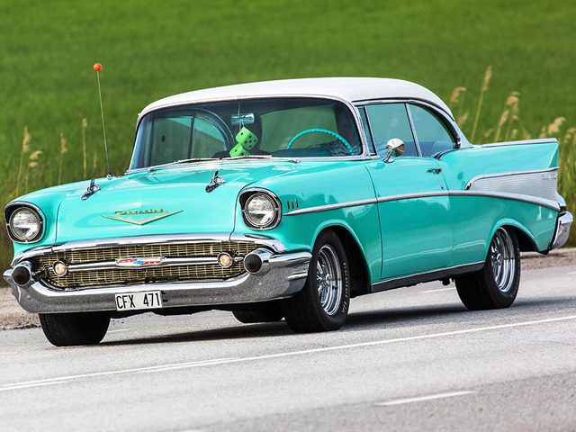 La voiture Chevrolet Bel-Air est sortie entre 1954  1955. 