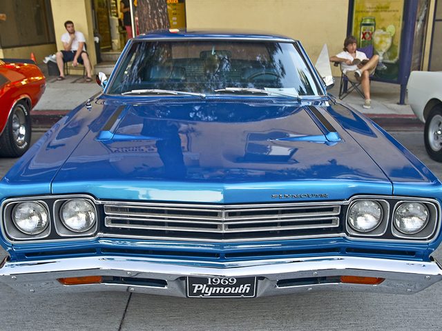La voiture Plymouth Roadrunner de 1969.