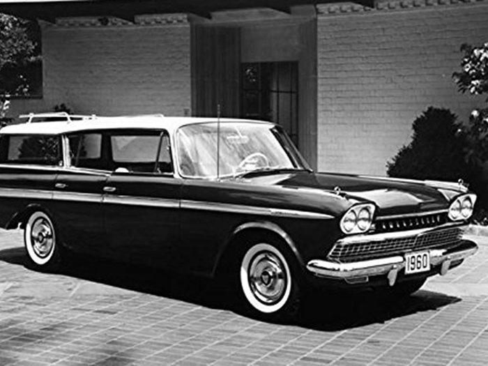 La voiture Ambassadeur Rambler de 1960.
