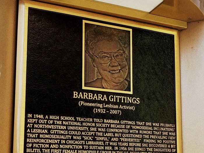 Barbara Gittings fait partie des héros de la communauté LGBTQ+.