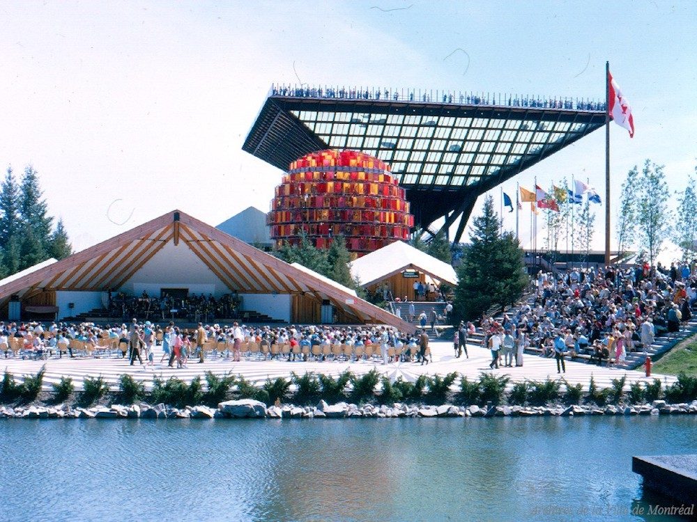 Québec d’autrefois: le pavillon du Canada, Exposition universelle, 1967.