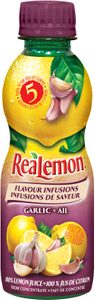 Voici le nouveau produit ReaLemon* Infusions de saveur - Ail.