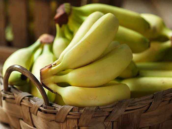 Comment conserver des aliments périssables tels que les bananes?