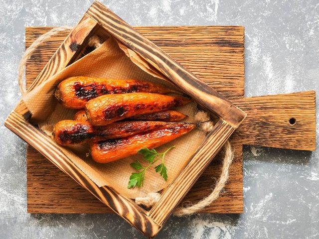 Les carottes glaces au jus de grenade font partie des recettes  essayer pour lAction de grce.