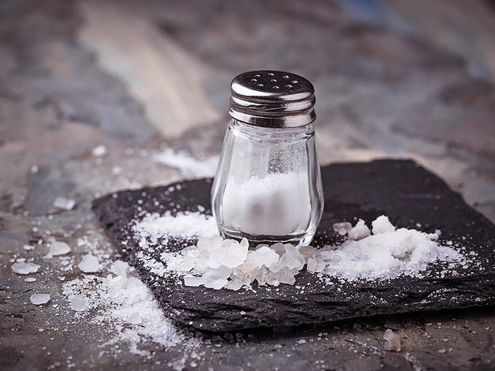 La date de péremption du sel importe peu.