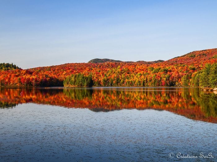 Les couleurs d'automne au Québec et au Canada par Serge Gagnon.