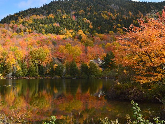 Les couleurs d'automne au Québec et au Canada par Simon Richard.
