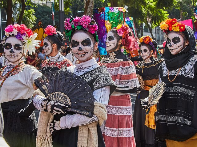 Halloween: le Mexique institue sa propre fte, celle du Jour des morts.