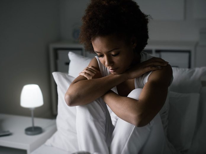 L'insomnie est l'un des symptômes de la dépression nerveuse.