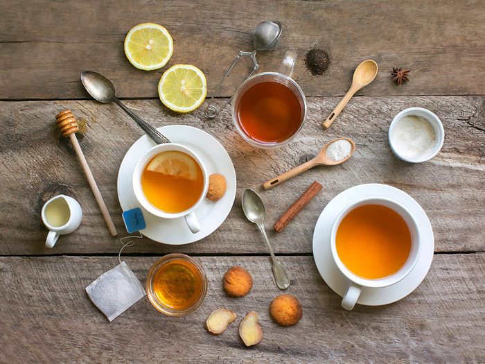 Comment préparer le thé: faites attention de ne pas trop l'infuser.
