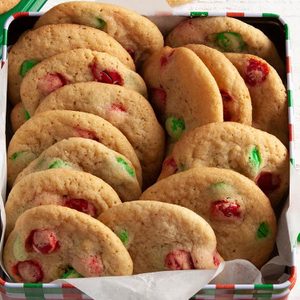 Biscuits de Noël aux M&M