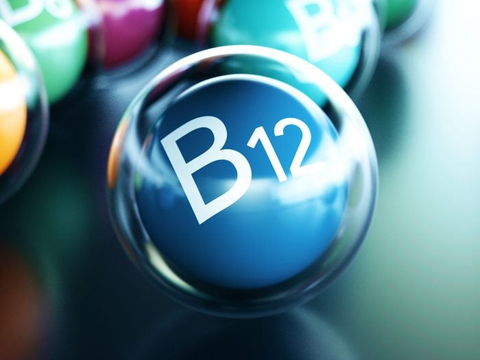 La vitamine B12 est une vitamine vitale.