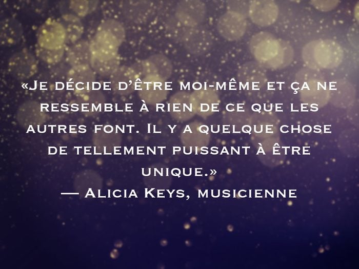 L'une des phrases d'Alicia Keys fait partie des 50 citations inspirantes pour le Nouvel An 2021.