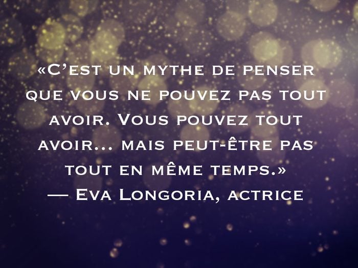 L'une des phrases d'Eva Longoria fait partie des 50 citations inspirantes pour le Nouvel An 2021.