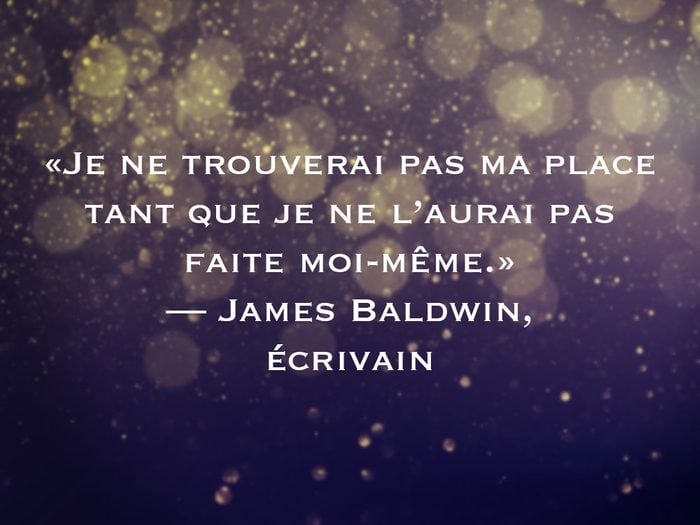 L'une des phrases de James Baldwin fait partie des 50 citations inspirantes pour le Nouvel An 2021.