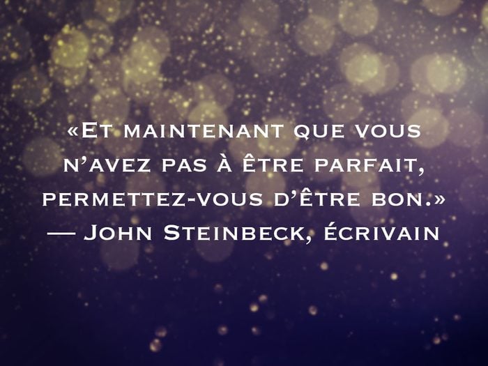 L'une des phrases de John Steinbeck fait partie des 50 citations inspirantes pour le Nouvel An 2021.