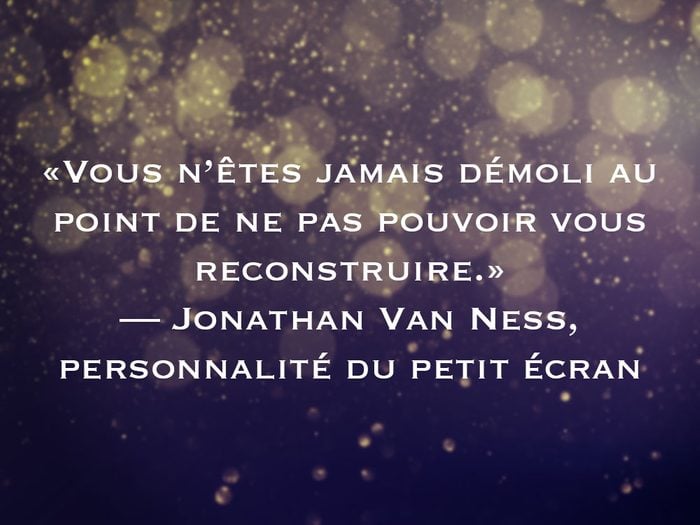 L'une des phrases de Jonathan Van Ness fait partie des 50 citations inspirantes pour le Nouvel An 2021.