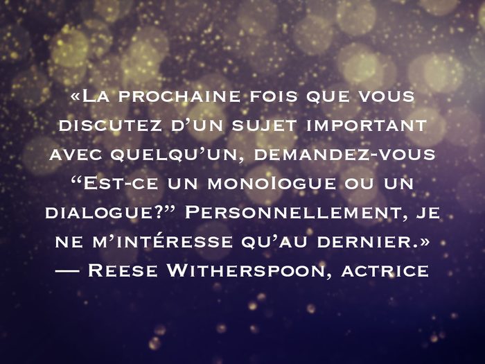 L'une des phrases de Reese Witherspoon fait partie des 50 citations inspirantes pour le Nouvel An 2021.