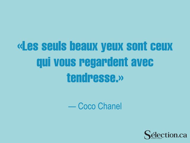 Lisez ces citations sur le bonheur, dont celle de Coco Chanel.
