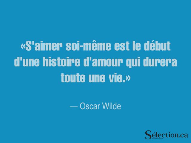 Lisez ces citations sur le bonheur, dont celle d'Oscar Wilde.