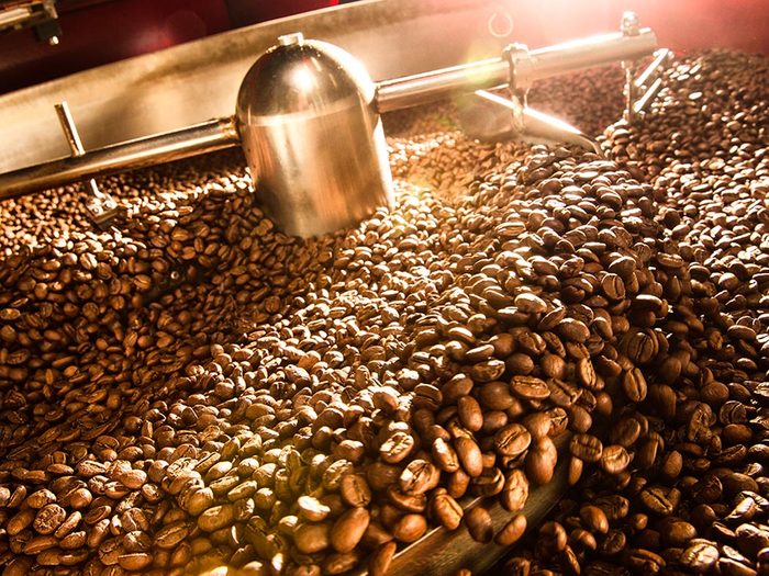 La torréfaction des grains joue un grand rôle dans la préparation des différents types de cafés.