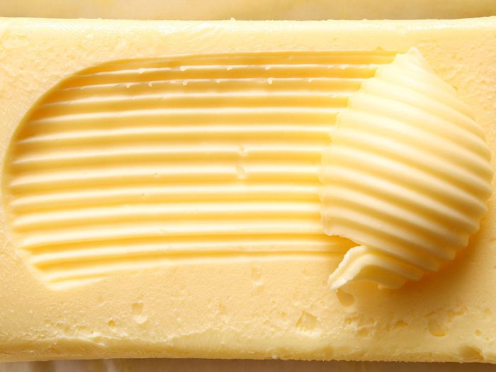 Conservation des aliments: mettez le beurre au frigo.