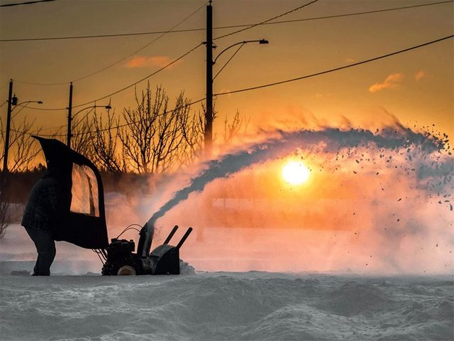 La beaut de l'hiver canadien  travers cette image prise par Shawn Cormier de Moncton, au Nouveau-Brunswick.
