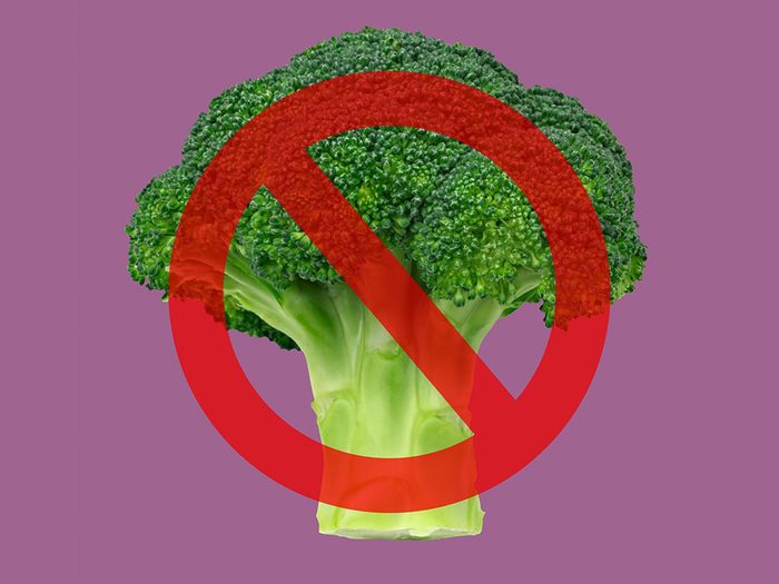 Le brocoli est interdit à la Maison Blanche.