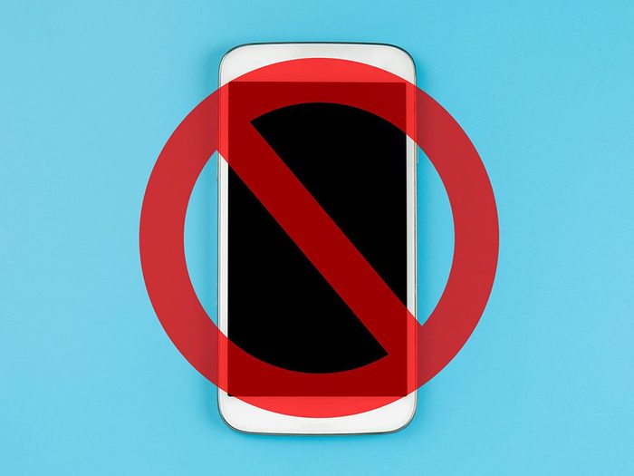Les téléphones cellulaires personnels sont interdits à la Maison Blanche.