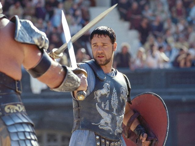 Gladiateur a reu l'un des Oscars du meilleur film.