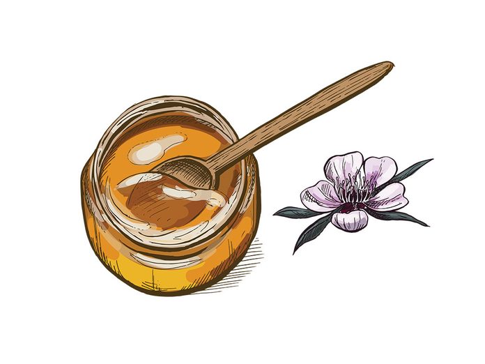 Le miel de manuka est l'un des remèdes maison utilisés en Nouvelle-Zélande.