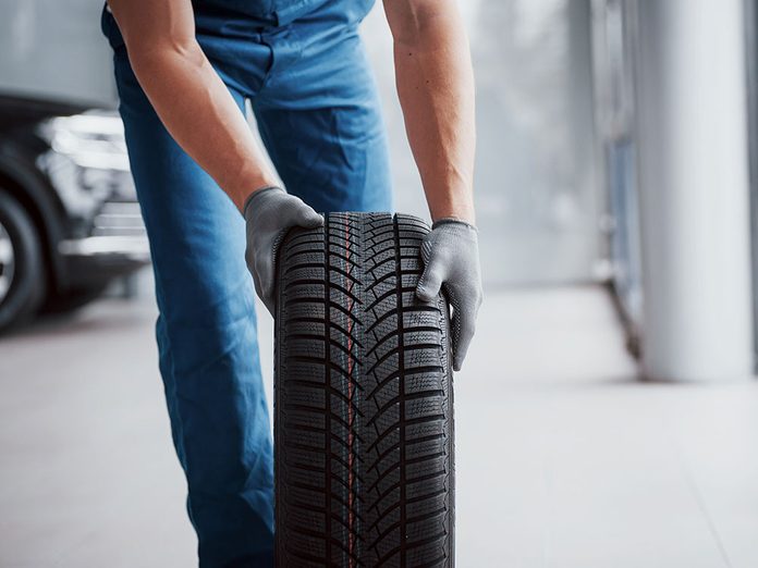 Un changement de pneus s'impose lorsque la température de la chaussée atteint 7°C.