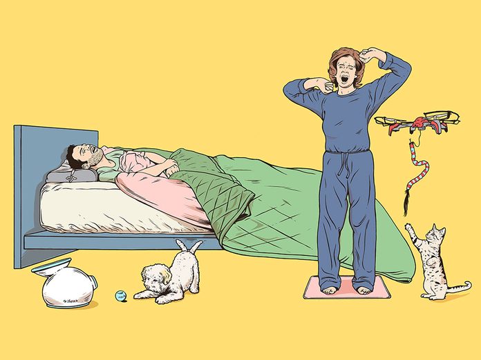 L'oreiller anti-ronflement fait partie des inventions étranges et merveilleuses.