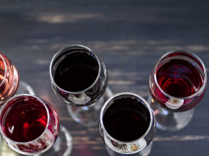 Le vin rouge est à éviter dans le cadre d'un régime keto.