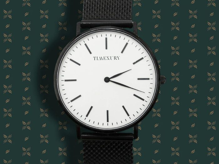 La montre Timexury est une idée de cadeau pour la fête des Pères