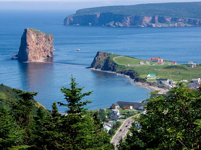 L'Île Bonaventure est l'un des endroits où faire un pique-nique au Québec.