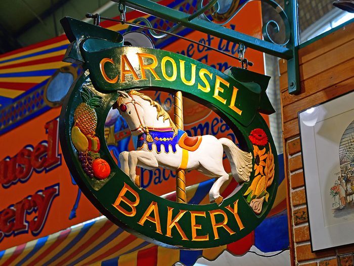 Le Carousel Bakery fait partie des trésors cachés à découvrir au Canada.