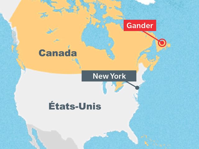 L'aroport de Gander allait jouer un rle crucial au moment des attentats du World Trade Center le 11 septembre 2001.