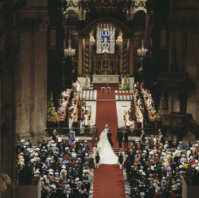 Le mariage du prince Charles et de la princesse Diana a eu lieu dans la Cathdrale Saint-Paul.