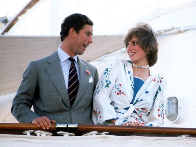 La lune de miel du mariage de la princesse Diana et du prince Charles.
